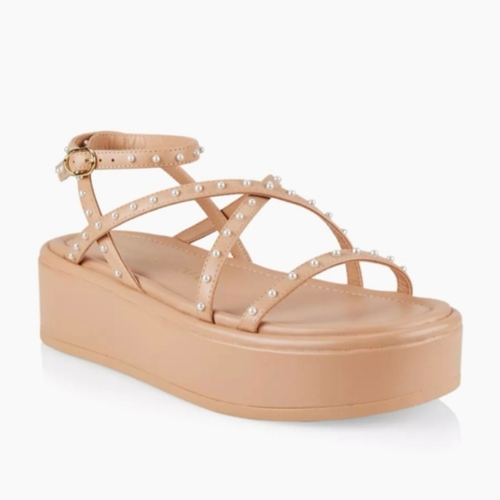 Stuart Weitzman Pearl Summerlift Platform Sandals